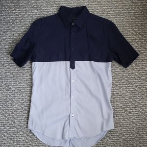 Zara color blocked shirt